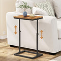 TUTOTAK End Table, Side Table, Tall Couch Table, Sofa Table, Living Room by ChoosetutotakFurnitureBuildYourCozyHome