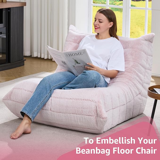 Bean Bag Chairs for Adults Giant Bean Bag Chair Memory Foam BeanBag Chair Bean - Image 6