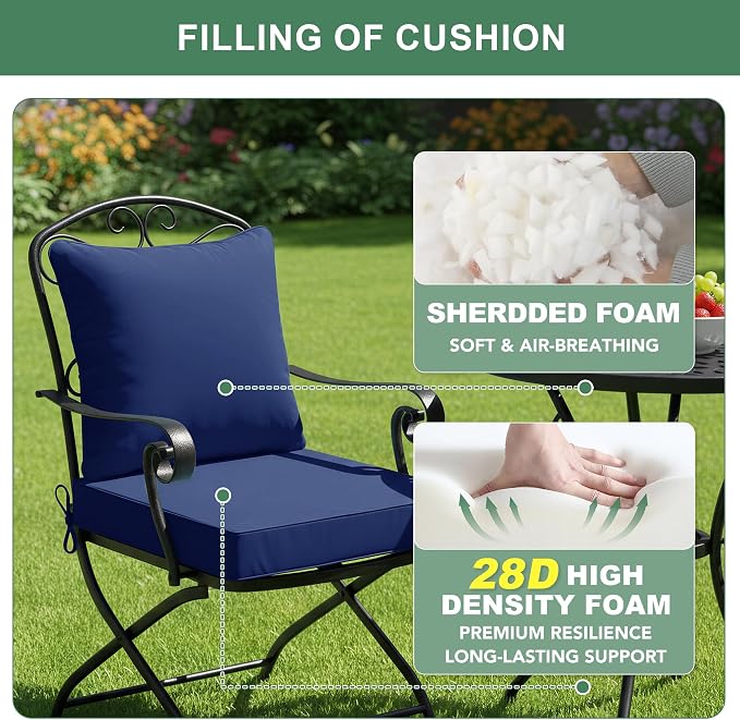 Summsun Patio Chair Cushion Set - Image 4
