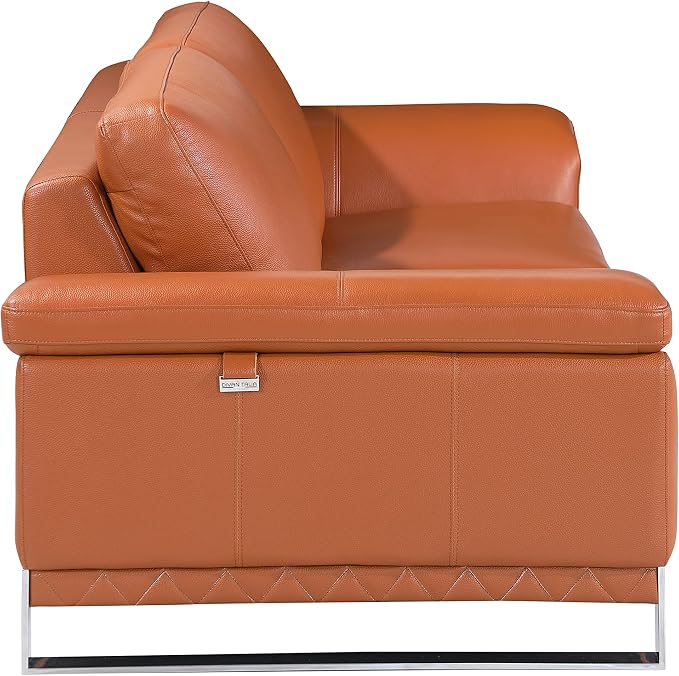 Blackjack Furniture Weston Collection Genuine Italian Leather Living Room - Image 5