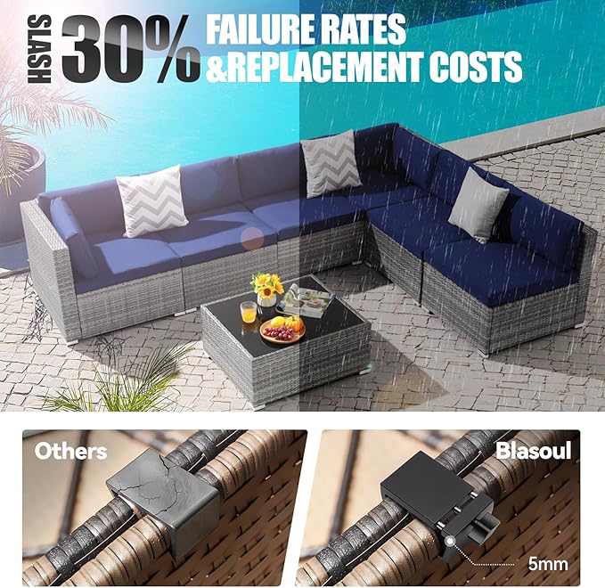 Blasoul Universal Heavy-Duty Outdoor Furniture Clips - Image 5