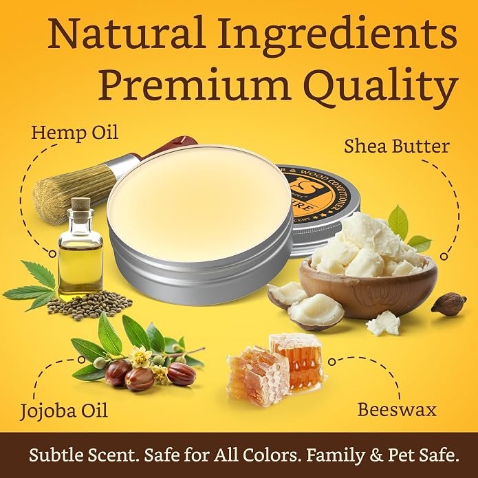 Furniture Salve for leather, leather conditioner, leather repair kit, shoe - Image 6