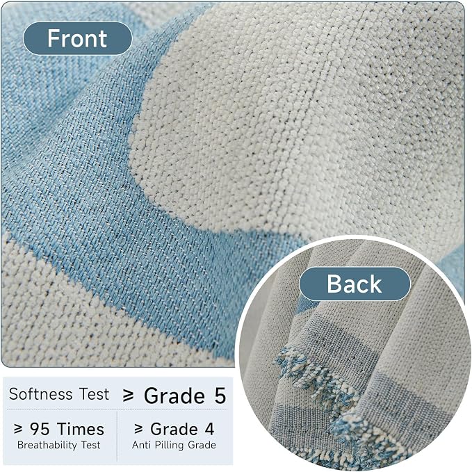 VClife Sofa Cover Washable Soft Plush Couch Cover - Image 4