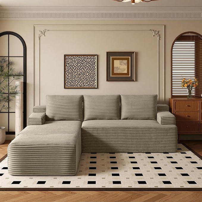 96" Sectional Couches for Living Room Cloud Couch Sofa - Image 8