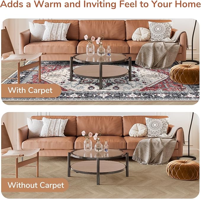 OPPODREAM Soft Area Rugs 9x12 Living Room, Washable Rugs 9x12 - Image 8