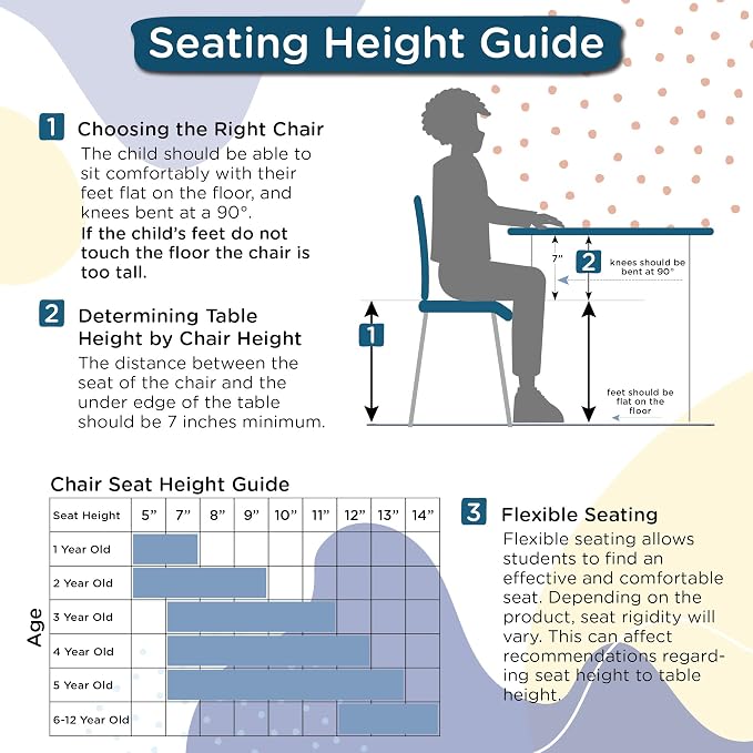 Children’s Factory MyPosture Plus 8" Chair, Tan - Image 6
