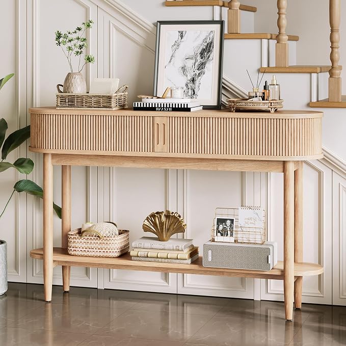 LINSY Fluted Console Table - Image 2