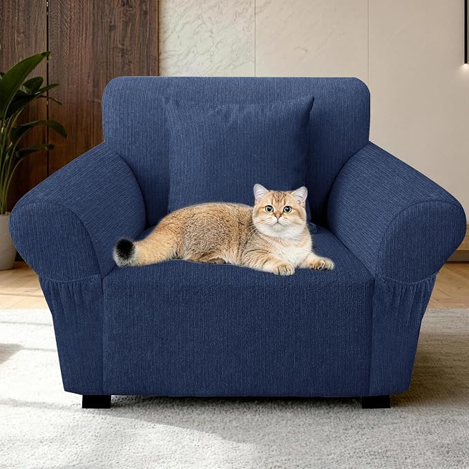 Armchair Slipcover with 1 Pillow Cover - Image 7