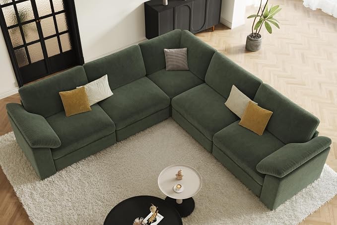 EASE MOOSE Oversized Modular Sectional Sofa, Extra Large L Shape Sectional - Image 3