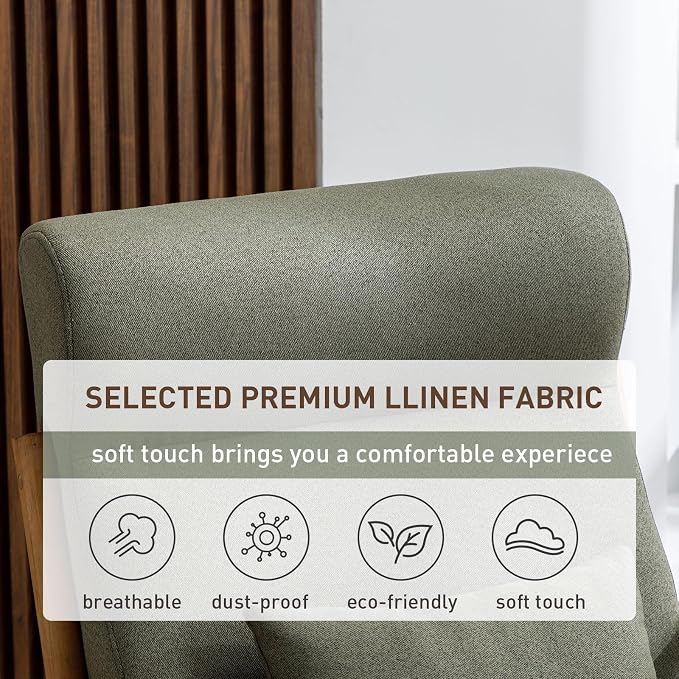 ANJ Mid Century Modern Accent Chair - Image 5