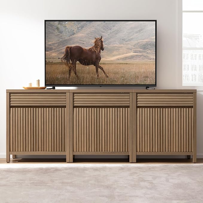SICOTAS 58" Fluted Buffet Cabinet - Image 8