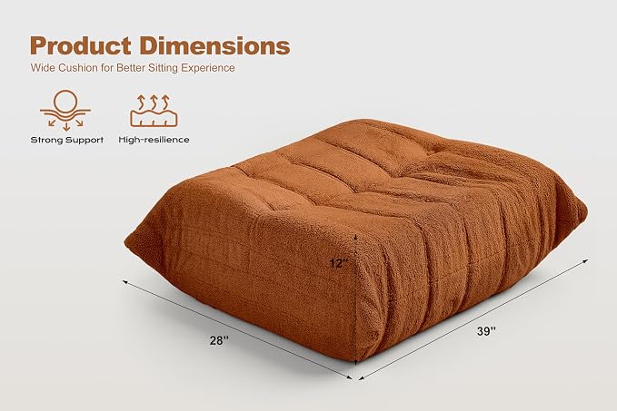 Bean Bag Pouf Ottoman, Foot Stool, Foot Rest - Image 2