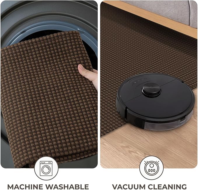 KOZYFLY Runners for Hallways 2.6x8 ft Washable Kitchen Runner Non Slip Rubber - Image 7