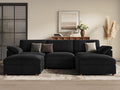 EASE MOOSE Oversized Modular Sectional Sofa, Extra Large U Shape Sectional by EASEMOOSE