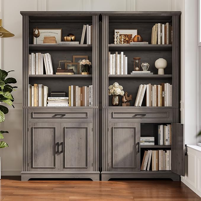 SEDETA Farmhouse Bookshelves and Bookcases - Image 3
