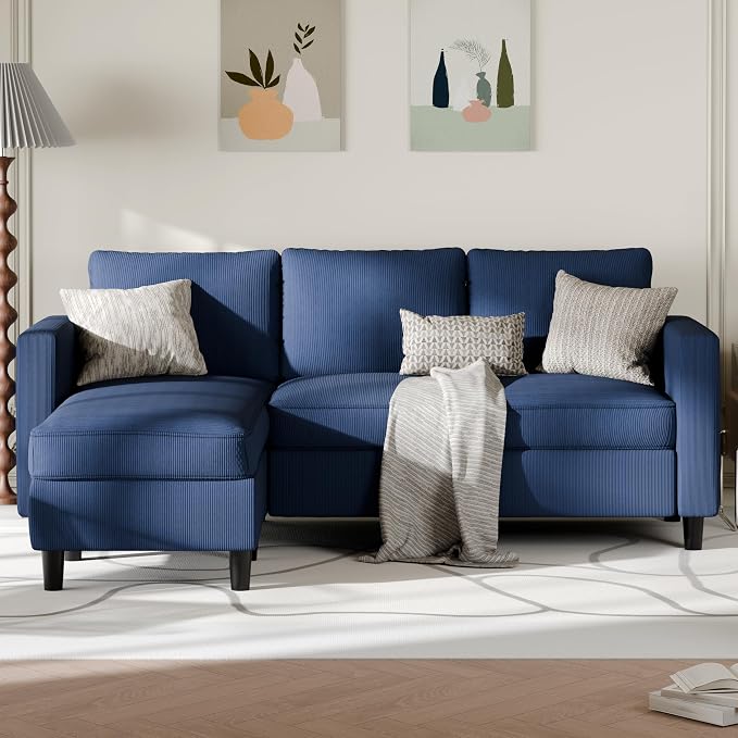 SUNLEI 73.6" Modular Sectional Sofa, Comfy Cloud Couch - Image 8