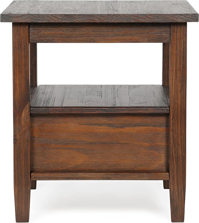 SIMPLIHOME Warm Shaker End Table - Image 10