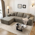 107.5" Cloud Modular Sectional Sofa Couch by Settab