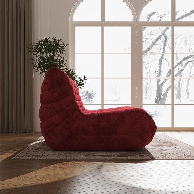 YVDNHP Bean Bag Chair, Loveseat Fireside Chair Bean Bag Sofa Large Bean Bag - Image 7