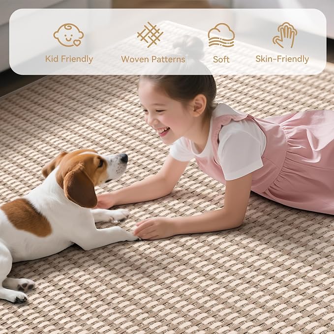 YDKGL Boho 2x5 ft Hallway Runners Rug Woven Washable Long Kitchen Runner Mat - Image 4