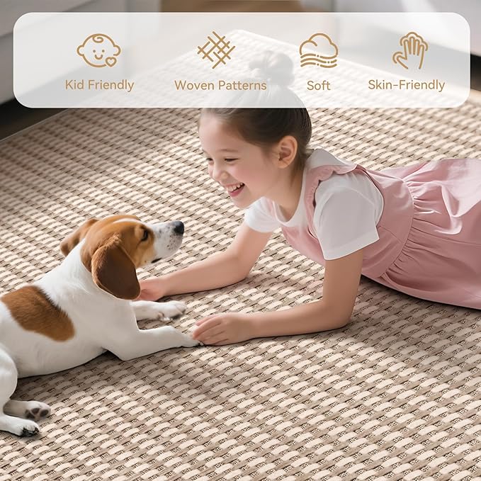YDKGL 2x8 ft Hallway Runner Rug Extra Long Boho Woven Kitchen Runner Rugs Mat - Image 4