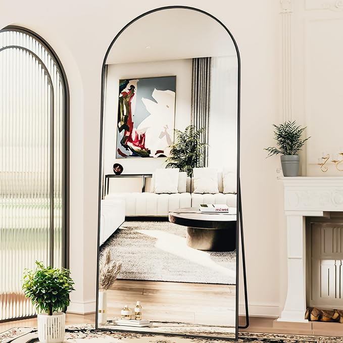 Antok Full Length Mirror, Arched Floor Standing Freestanding Arch Full Body by AntokMirror