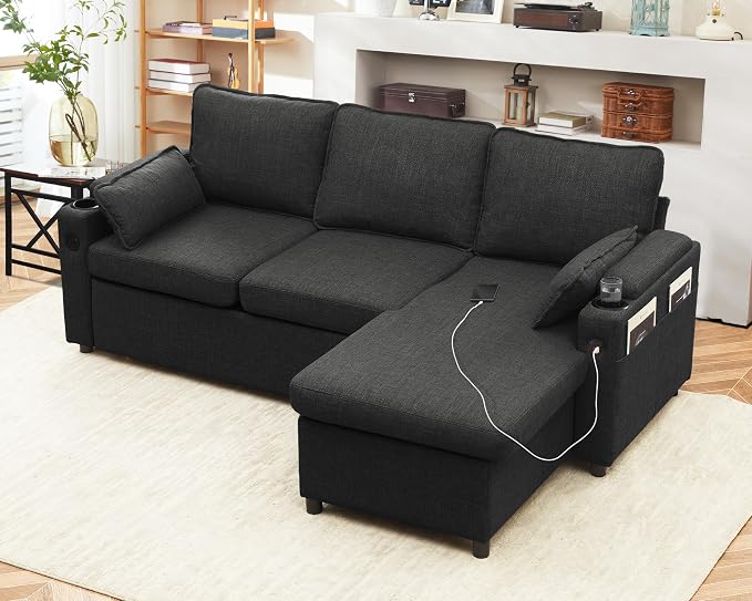 DURASPACE Sofa Bed Sleeper Pull Out 2 in 1 Sectional Sleeper Sofa Couches - Image 7