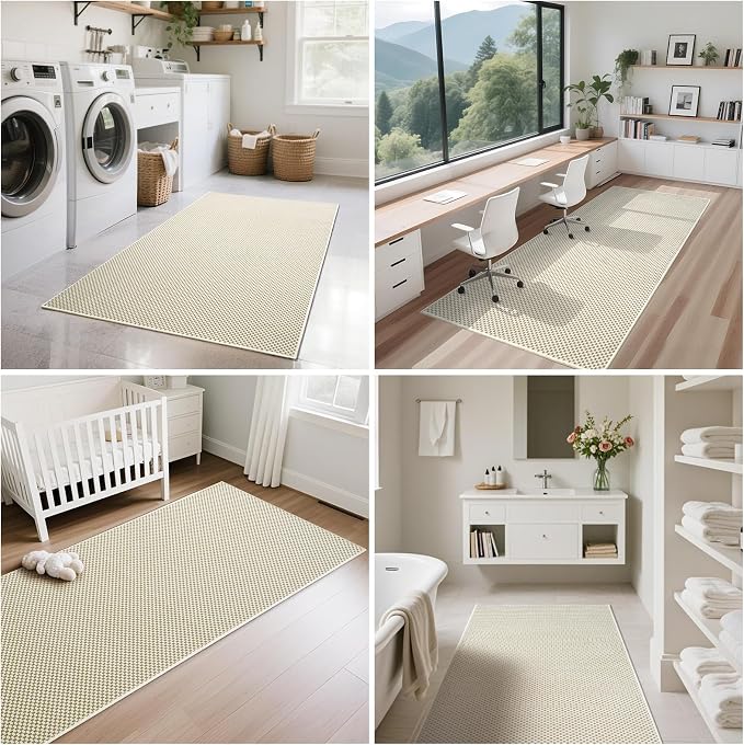 YDKGL 2x8 ft Hallway Runner Rug Extra Long Boho Woven Kitchen Runner Rugs Mat - Image 8