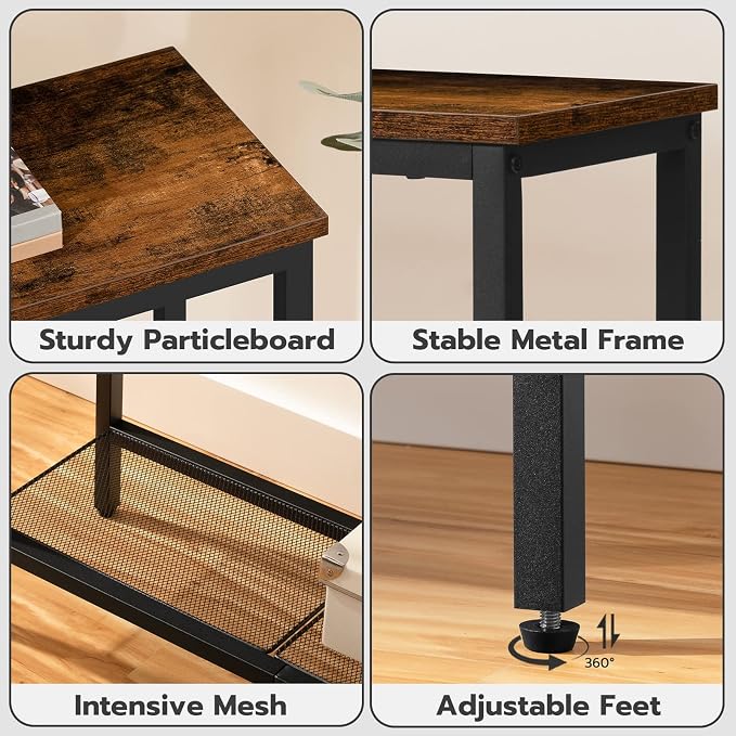HOOBRO 29.5" Narrow Console Table, Small Entryway Table - Image 8