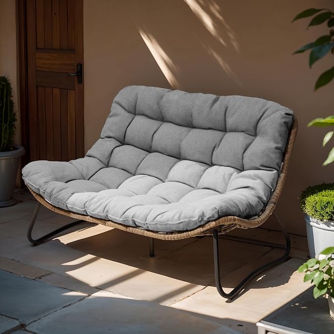 Crestlive Products Outdoor Loveseat, 2 Seater Outdoor Couch by CrestliveProducts