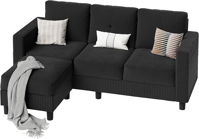 SUNLEI Convertible Sectional Couch Sofa - Image 6