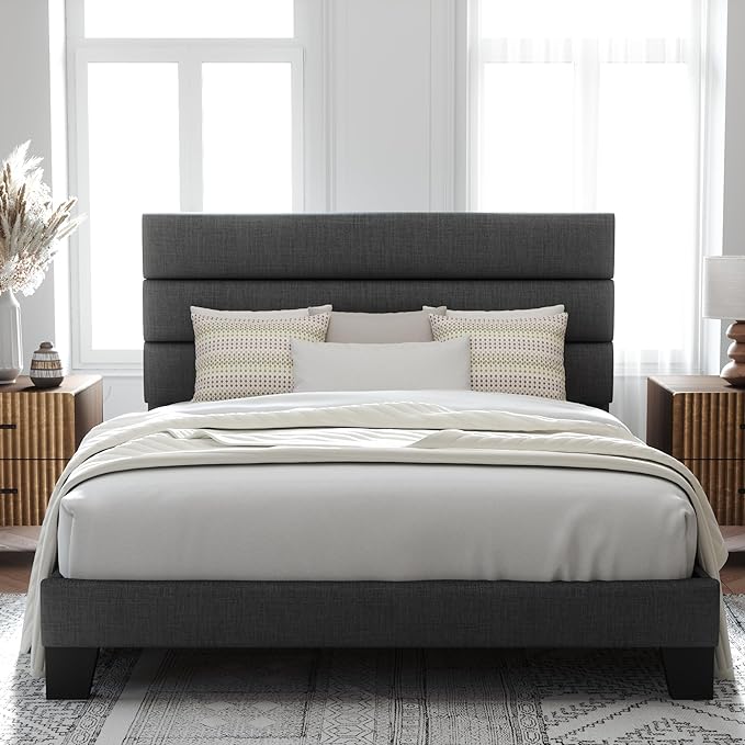 Allewie Full Size Platform Bed Frame by Allewie