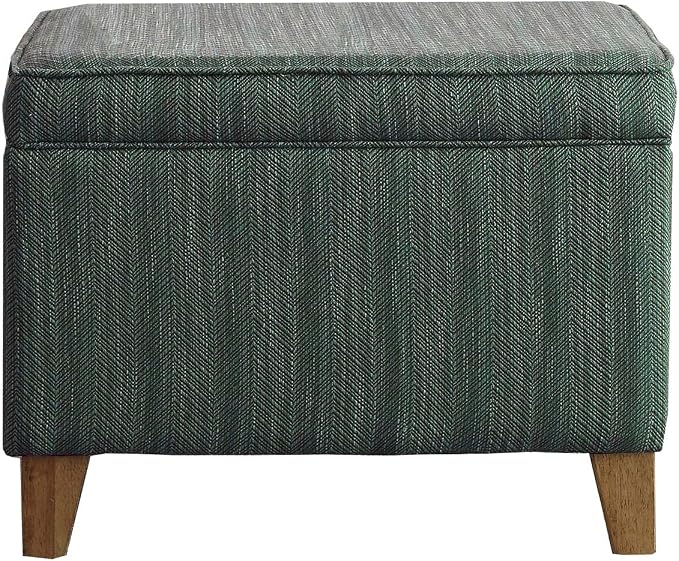 Homepop Home Decor | Medium Square Storage Ottoman by HomePop