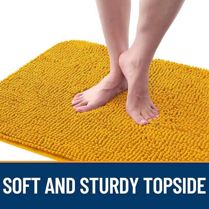 OLANLY Dog Door Mat for Muddy Paws 47x24, Absorbs Moisture and Dirt, Absorbent - Image 4
