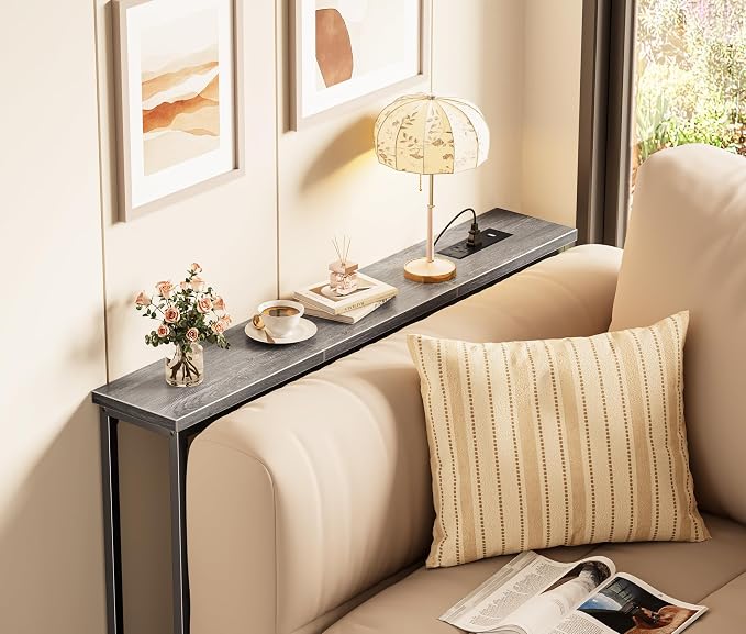 SUPERJARE 5.7 Inch Console Table - Image 2