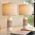 OYEARS 23.75" Bedside Table Lamps Set of 2 by OYEARS