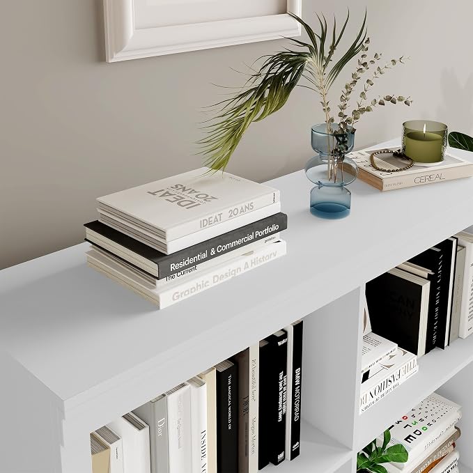 GarveeHome 6 Cube Storage Organizer, 53 Inch Tall Bookcase - Image 5