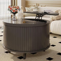 Easyego Lift Top Coffee Table for Small Spaces, 31.5" Mid-Century Modern Wooden by Easyego