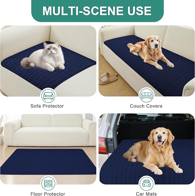 Foxdecor Couch Cover Sofa Covers Washable, Dog Bed Cover Couch Covers - Image 5
