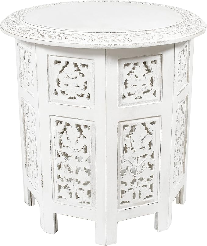 COTTON CRAFT Solid Wood Accent End Table by COTTONCRAFT