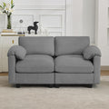 61'' Modular Loveseat Sofa, Extra Deep Seat Cloud Couch by HATPPTO