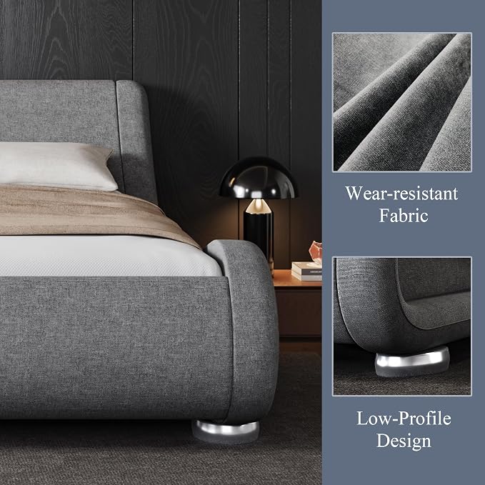 Allewie King Size Bed Frame - Image 4