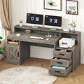 TVU Farmhouse Computer Desk by TVU
