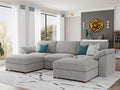EASE MOOSE Sectional Modular Sofa, Comfty U Shape Sectional FSC Certified by EASEMOOSE