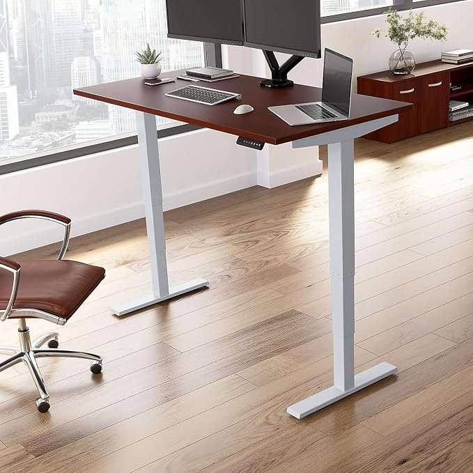 Bush Business Furniture 60-inch Electric Height Adjustable Standing Desk - Image 2