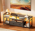 Huuger TV Stand for 55 60 Inch TV, Entertainment Center by Huuger