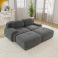 Boneless Sectional Couch, No Assembly Required, 81.8” U Shaped Modular Cloud by ModonChicSofasCouches