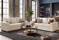 ABCASA 85'' Modern Couches for Living Room, 3 Seater Comfy Sofa by ABCASA
