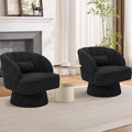 Garvee Ultra-Plush Swivel Accent Chair, 360° Barrel Lounge Chair by Garvee