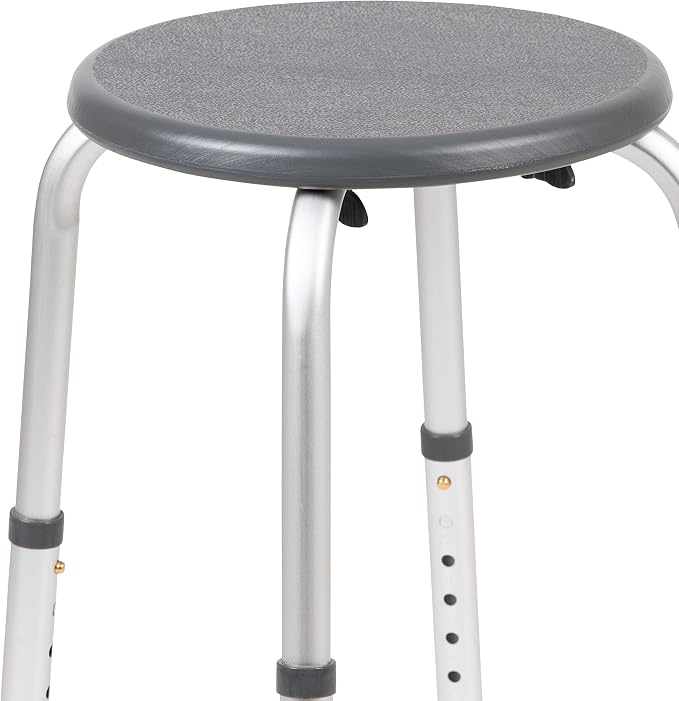 Flash Furniture Hercules Series Aluminum Bath and Shower Chair - Image 12